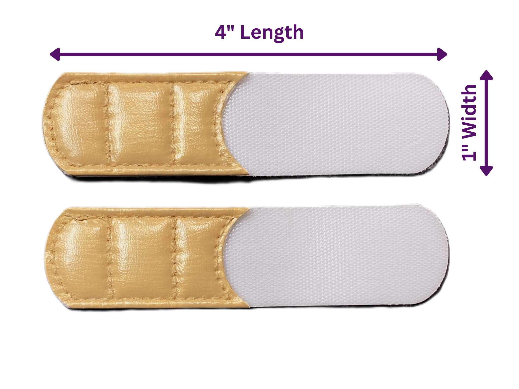 AFO Shoe Strap Extenders — Extra Length for Velcro Straps to Fit Shoes Over Ankle Foot Orthosis, Leg Brace & Wide Orthotics