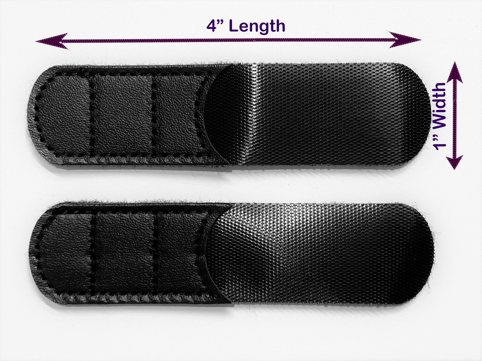 Black shoe strap extender for wide feet high instep diabetic shoe