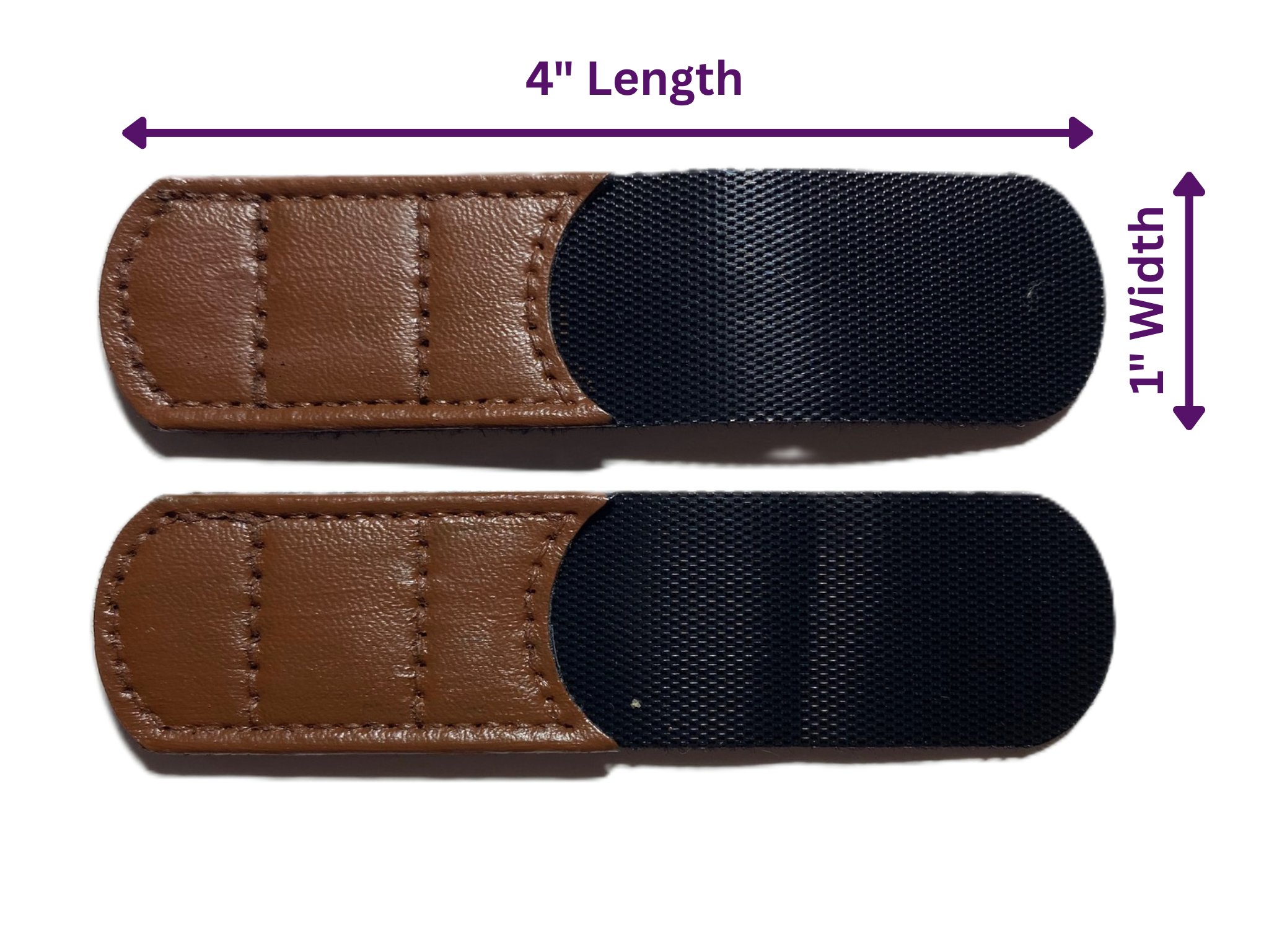 AFO Shoe Strap Extenders — Extra Length for Velcro Straps to Fit Shoes Over Ankle Foot Orthosis, Leg Brace & Wide Orthotics